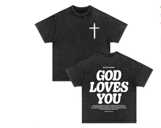 Retro Washed Bible Verse T-Shirt