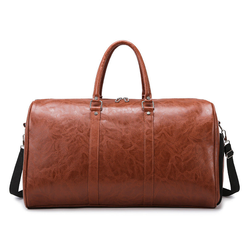 Cylinder Leather Yoga Bag