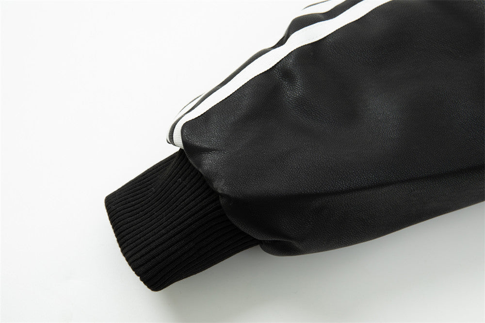 Men’s Hooded Leather Command Coat