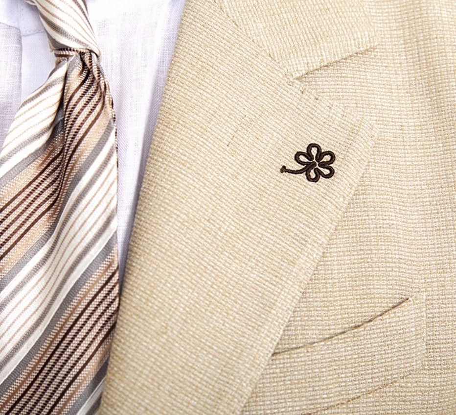 British Linen Blend Suit