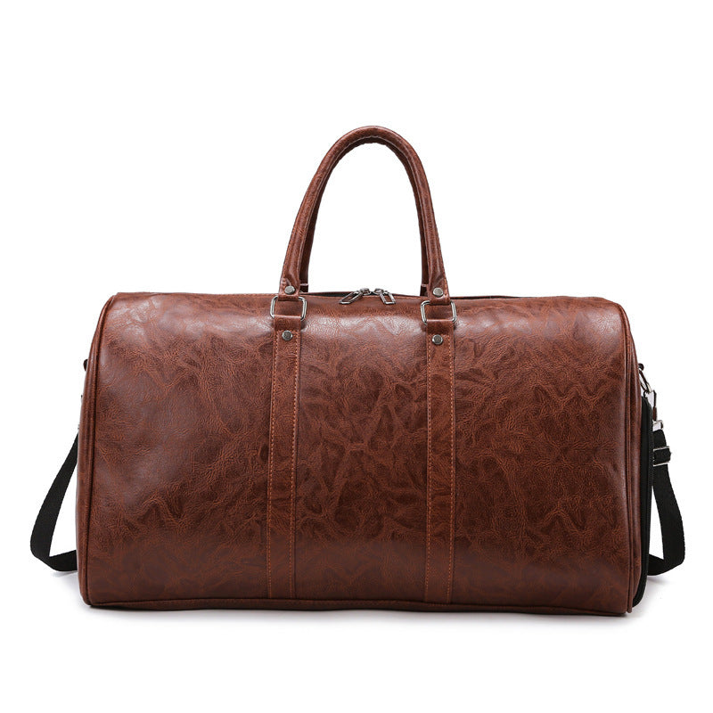 Cylinder Leather Yoga Bag