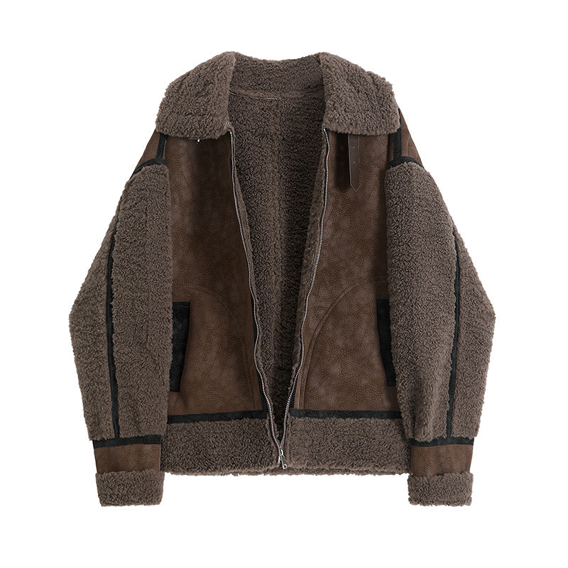 Luxury Fur Trim Coat
