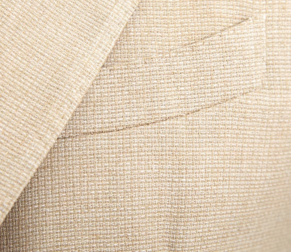 British Linen Blend Suit