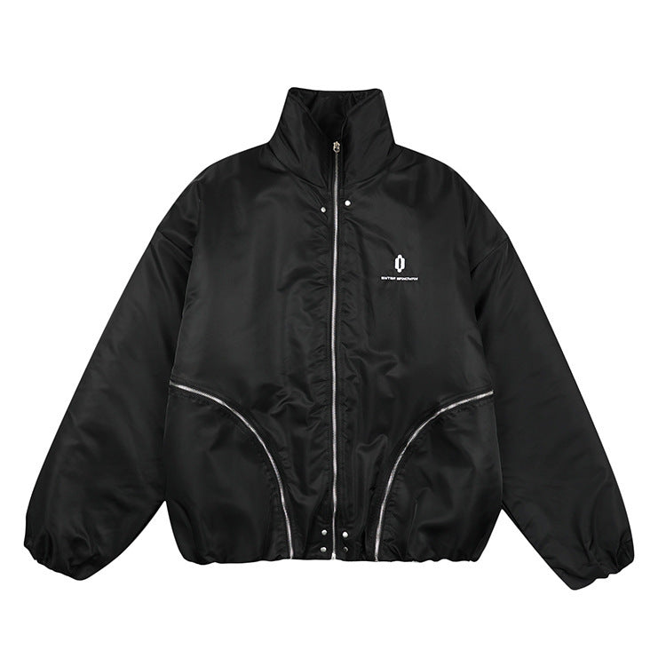 titched Detail Zip Jacket