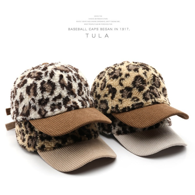 Retro Leopard Baseball Cap