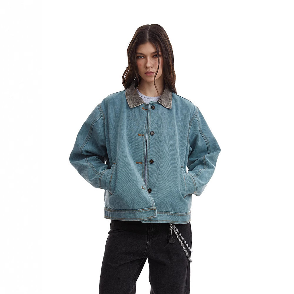 Retro Loose Workwear Jacket