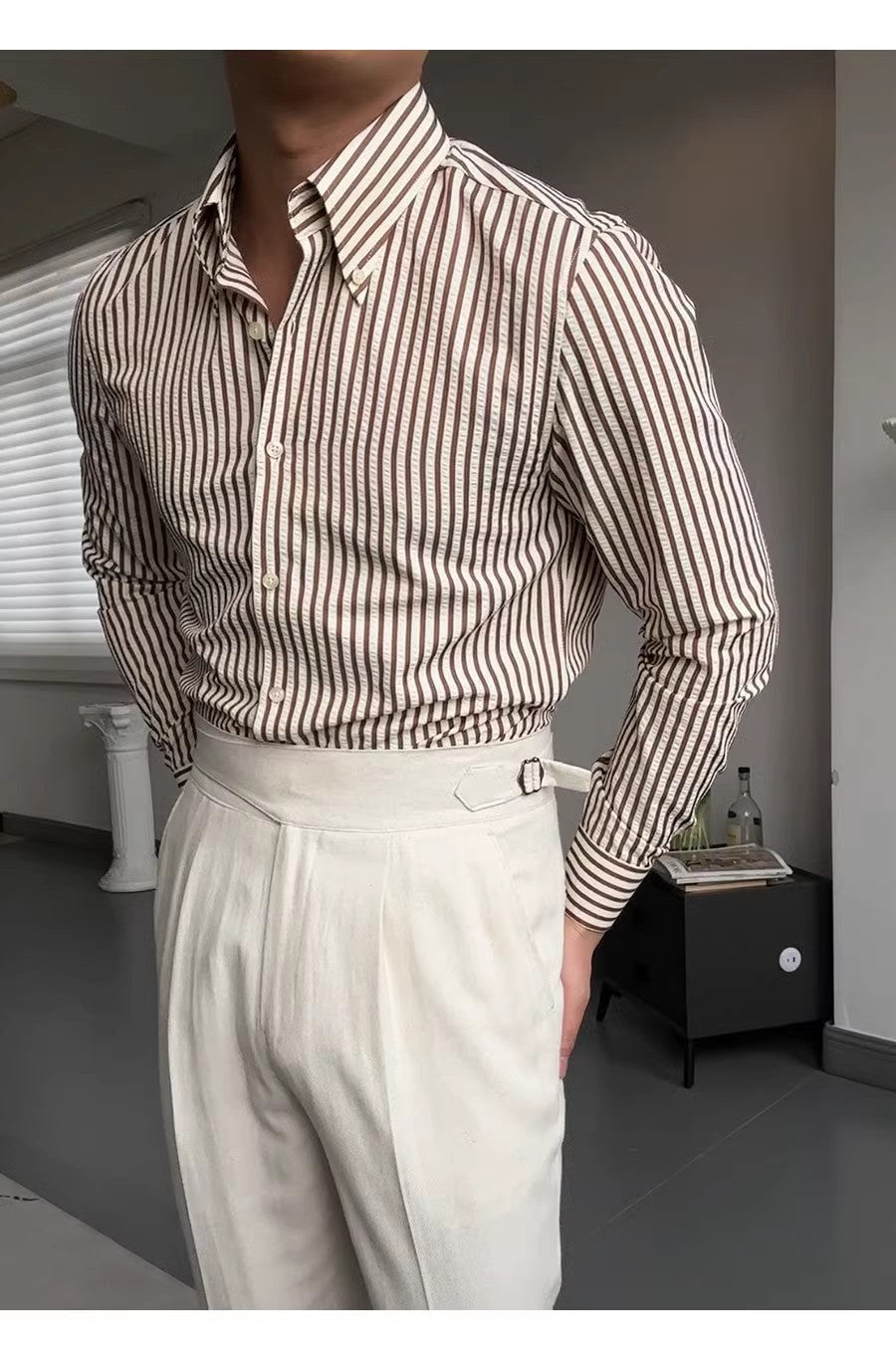 Spring Seersucker Shirt