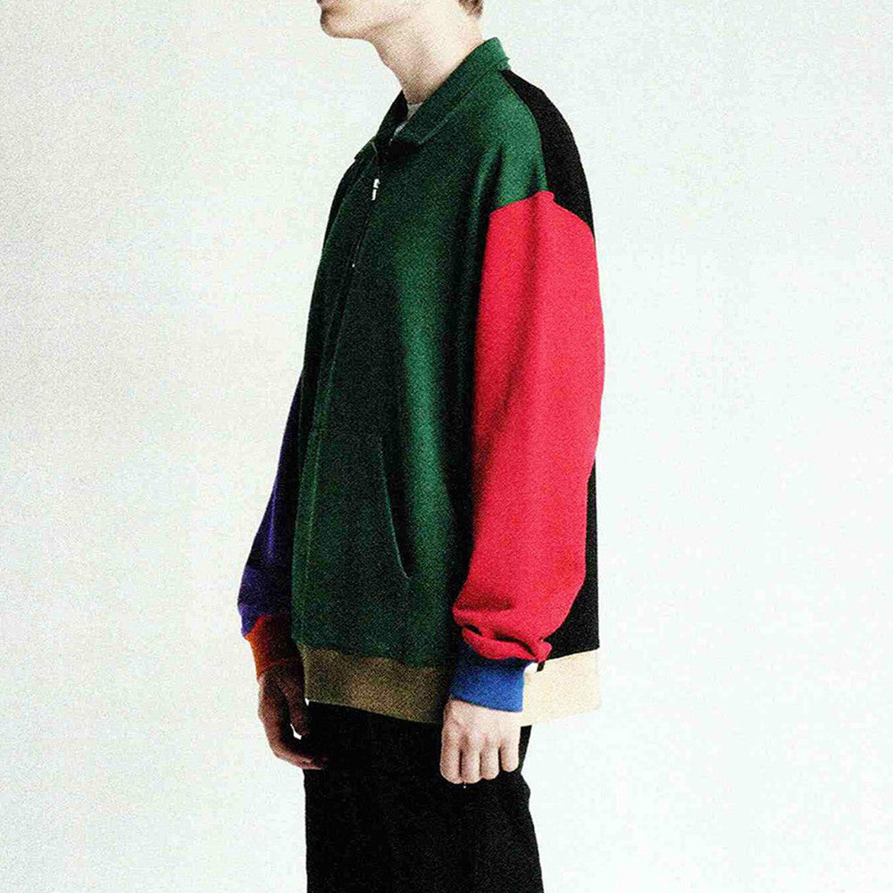 Men's Outdoor Sports Patchwork Top