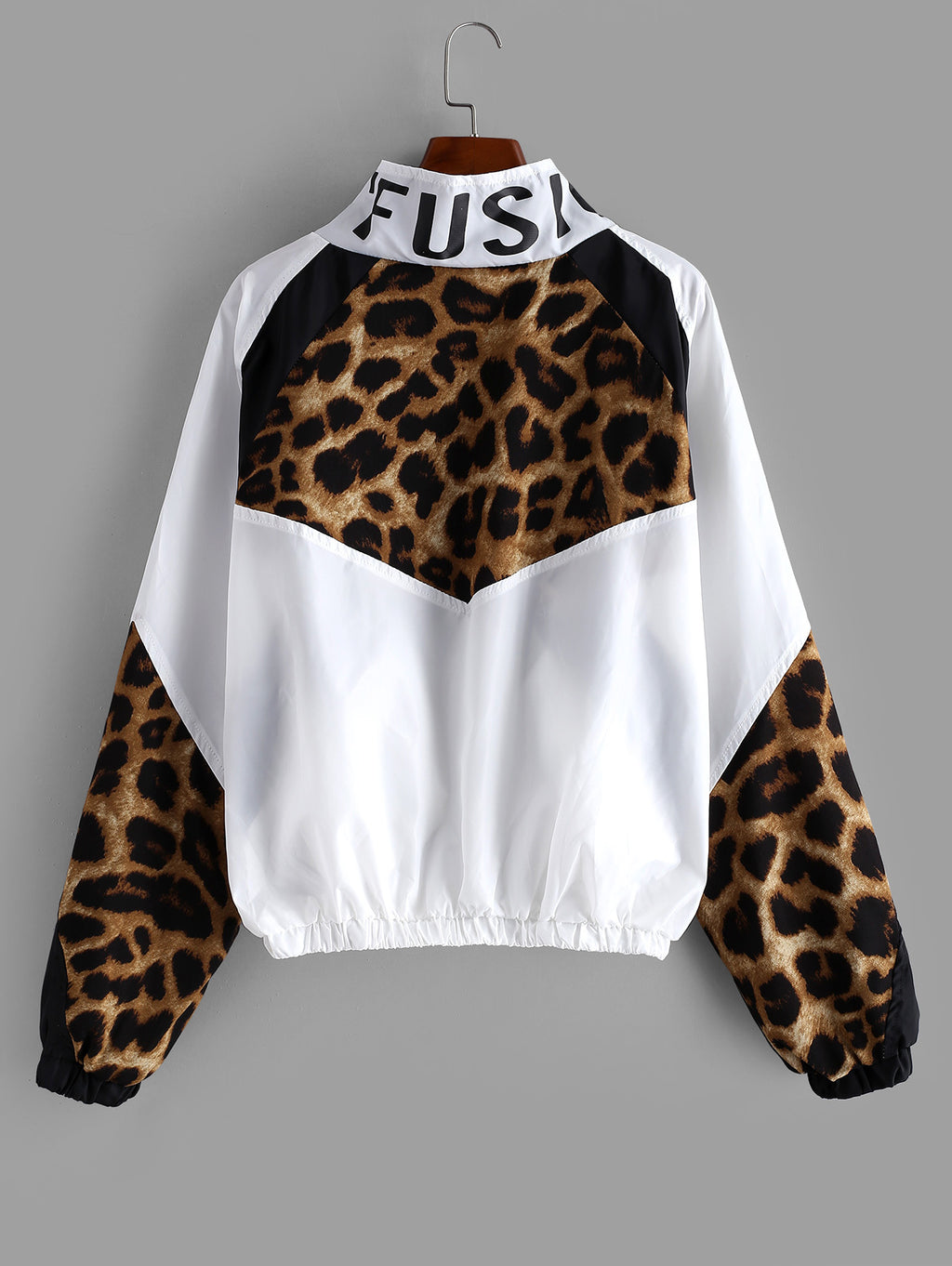 Letter Patch Jacket – Women