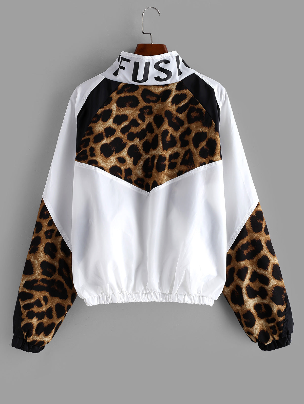 Letter Patch Jacket – Women