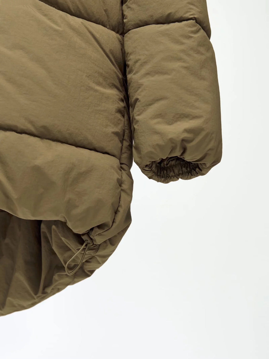 European And American Style Street Loose Hooded Simple Padded Jacket