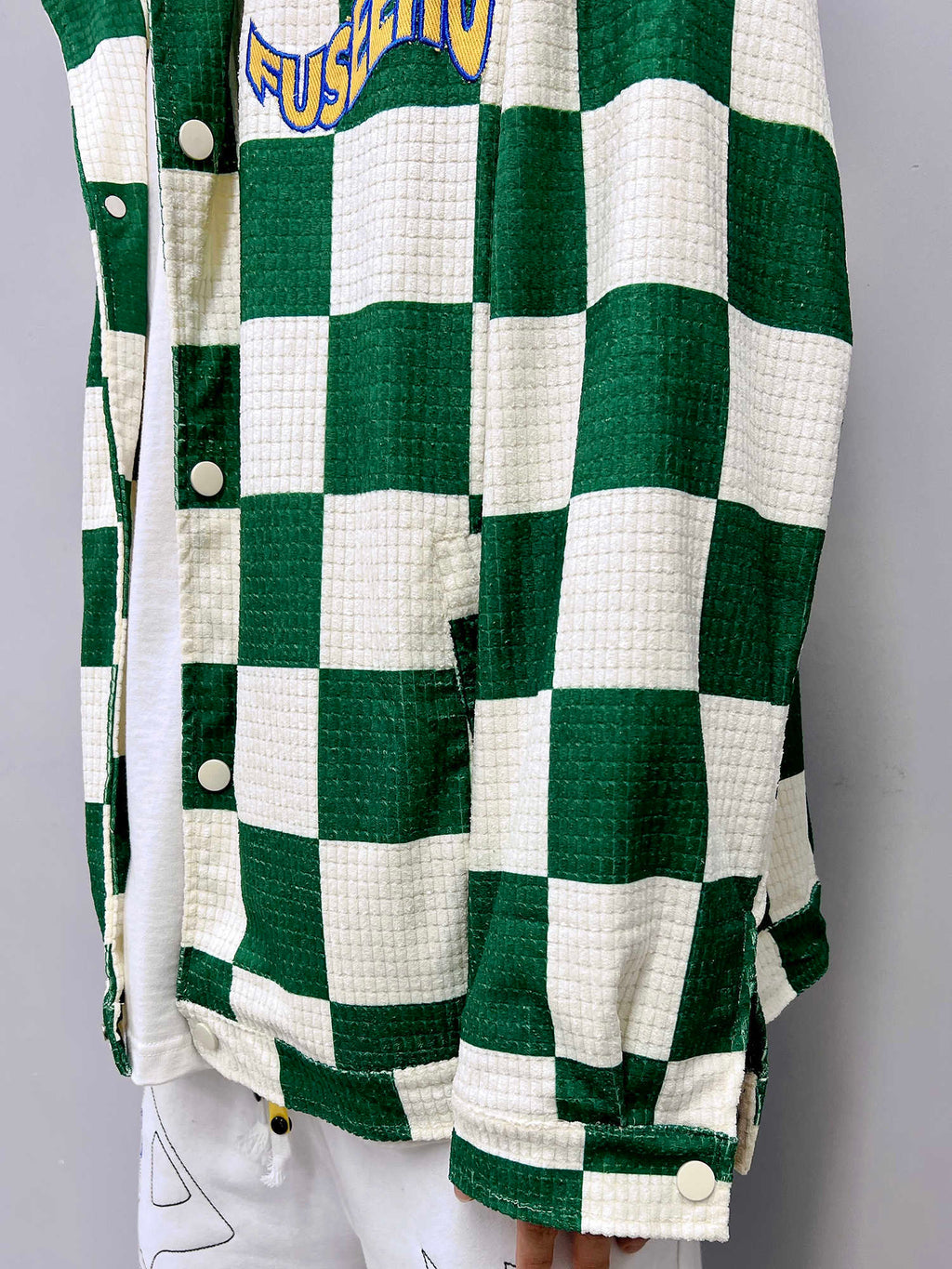 Green Lapel Jacket