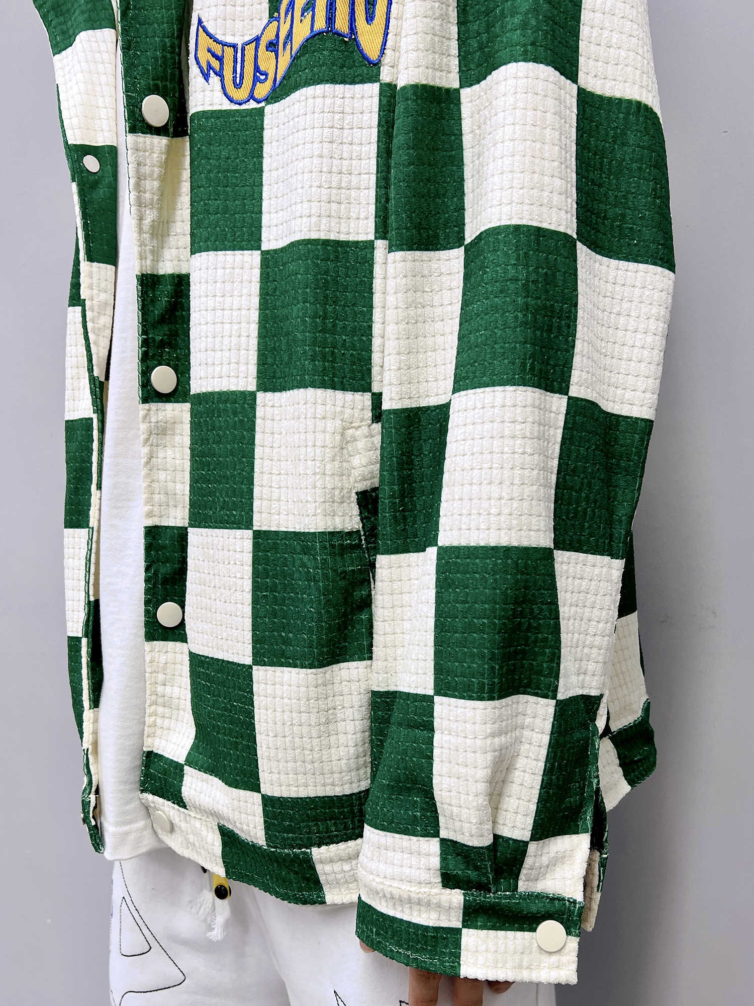 Green Lapel Jacket