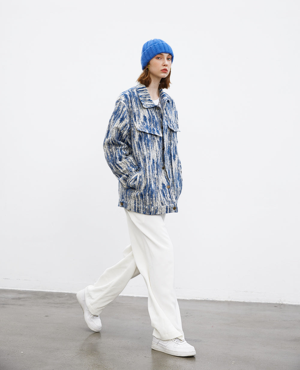 Gradient Tie-Dye Jacket