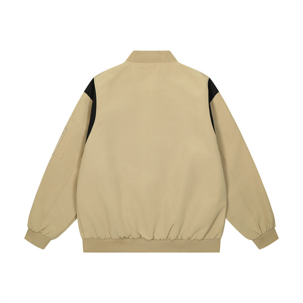 American High-Street Loose Varsity Baseball Jacket