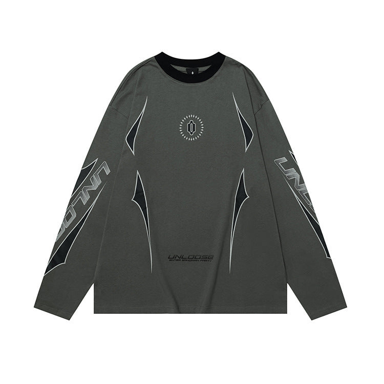 Round Neck Drop Shoulder Tee