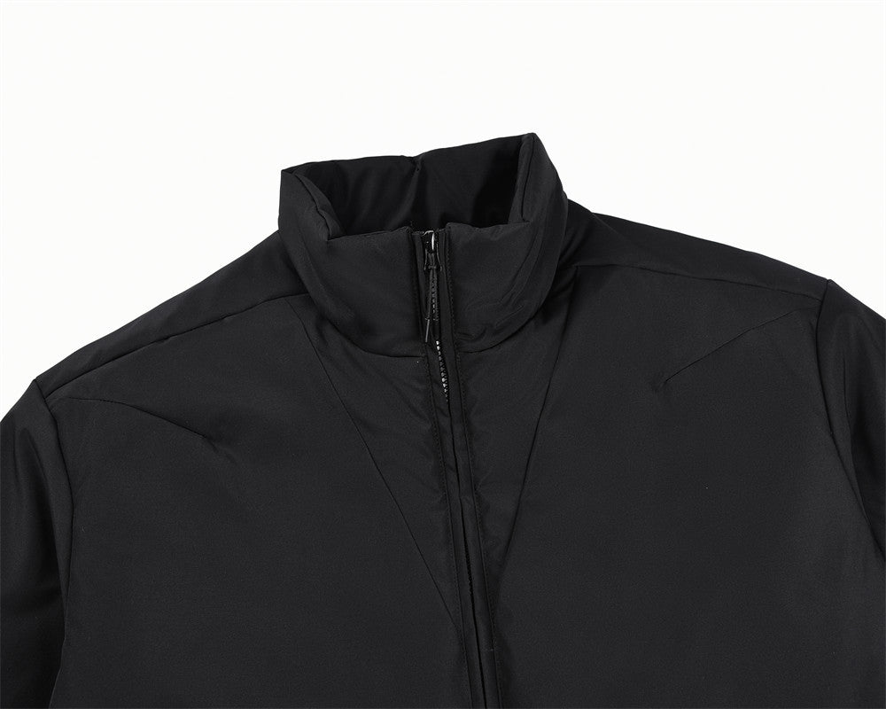 The CoreLayer Padded Coat Minimal Stand Collar