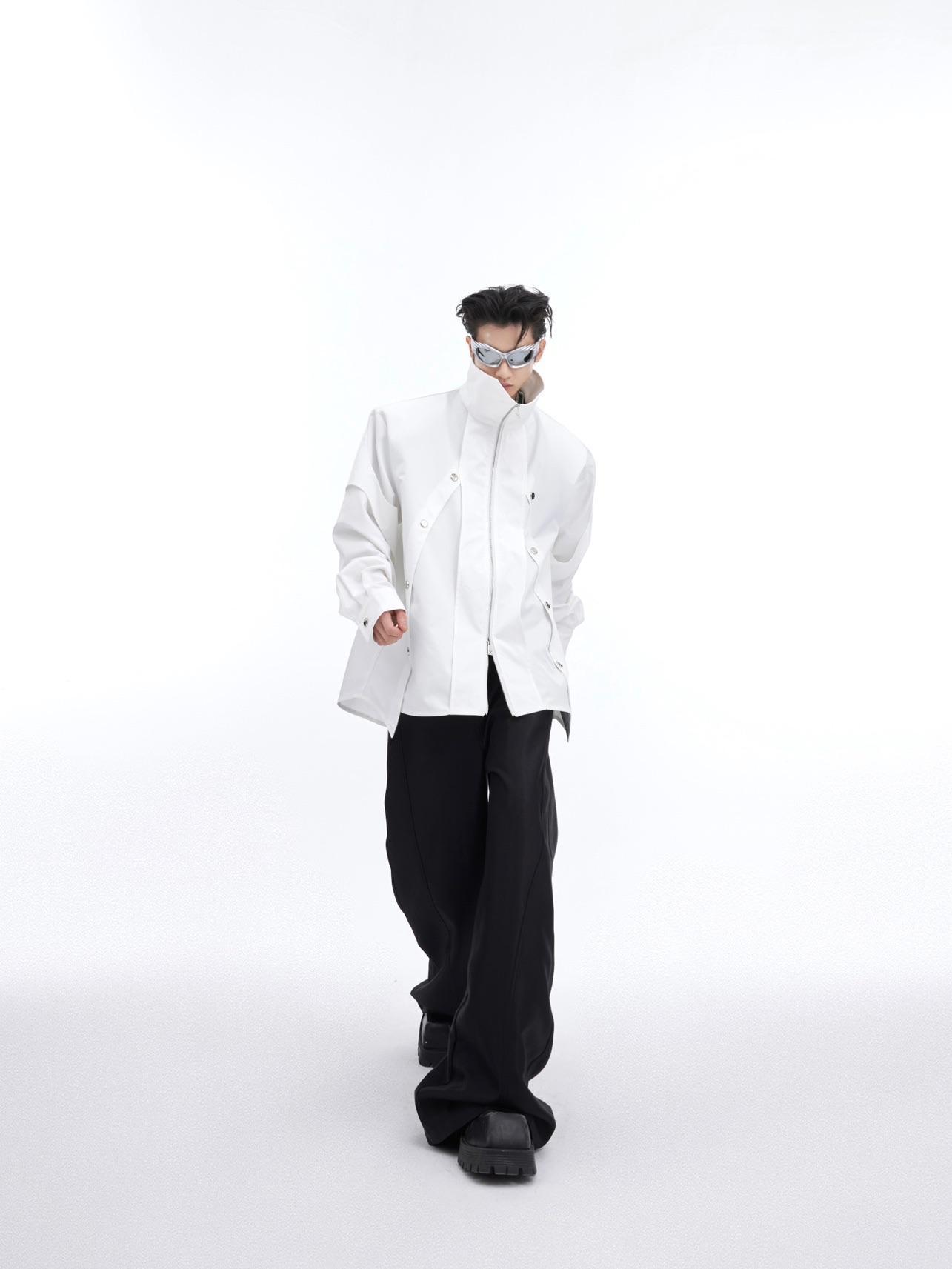 Eclipse Stand-Collar Coat