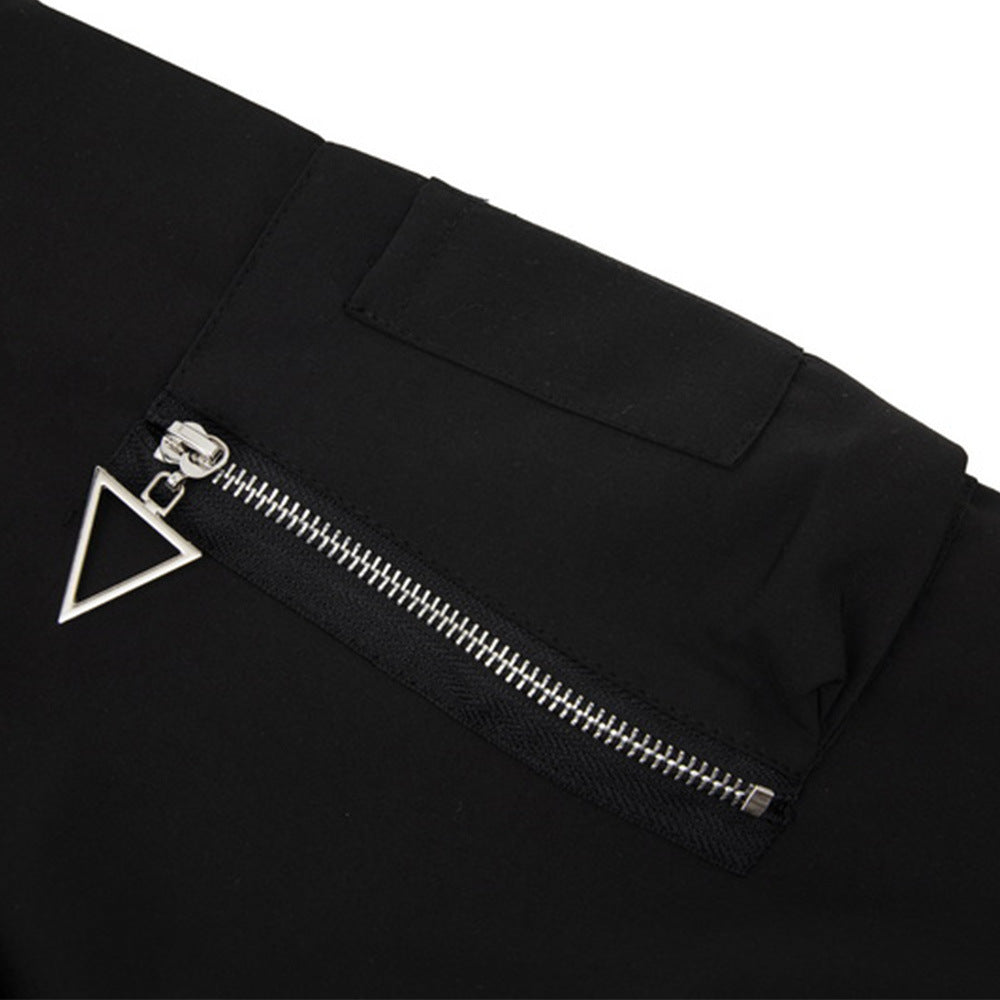 Cross Detail Flight Jacket