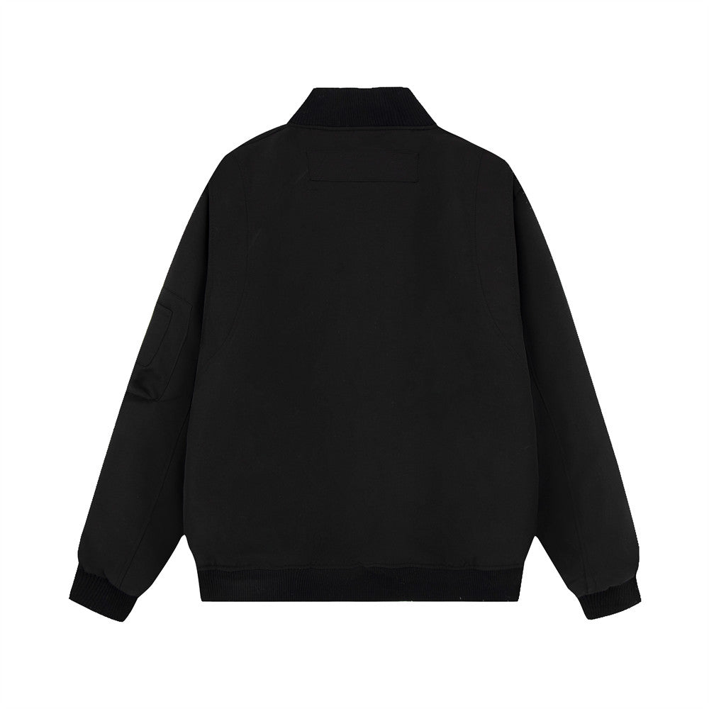 Cross Detail Flight Jacket