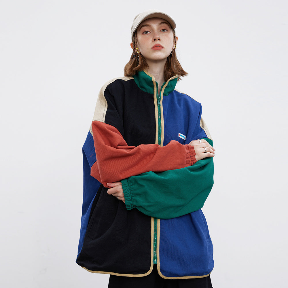 Chromatic Flow Irregular Coat