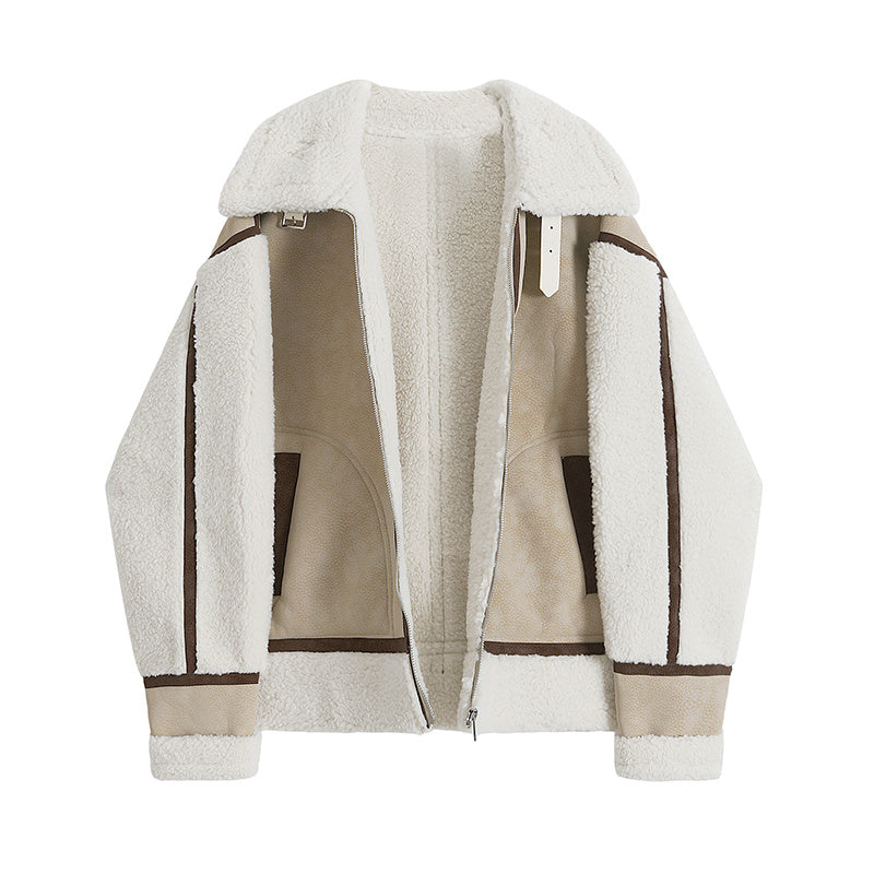 Luxury Fur Trim Coat