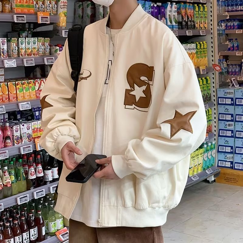 Vintage Stitch Baseball Jacket