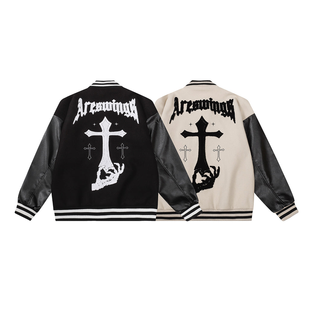 Heritage Cross-Patch Towel Embroidered Baseball Jersey