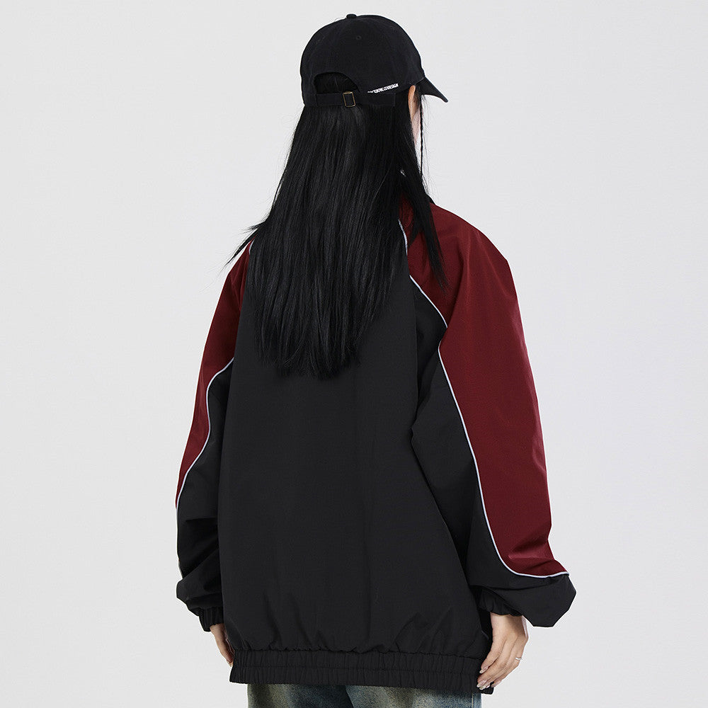 The CrestLine Contrast Lapel Coat Urban Stitch Edition