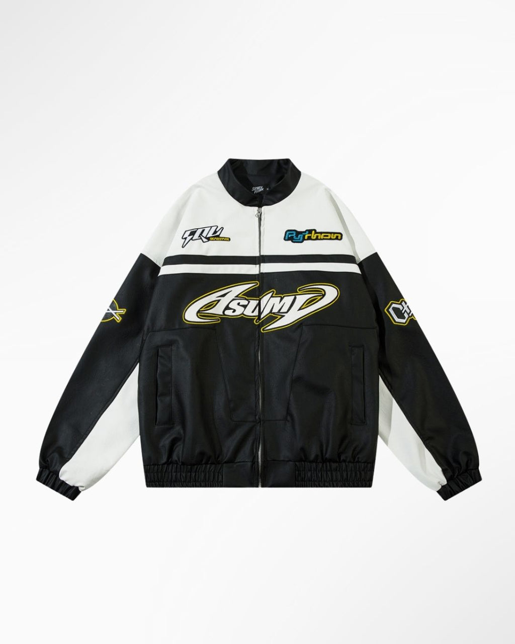 EuroAmer Moto Racing Leather Coat