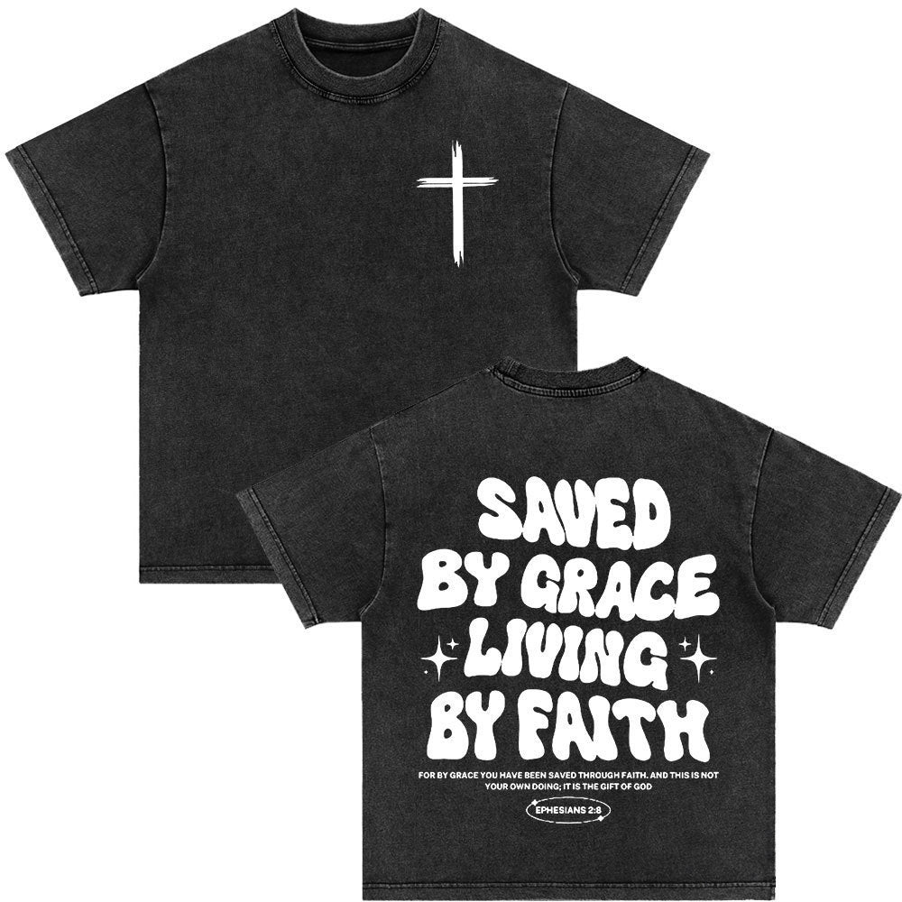 Retro Washed Bible Verse T-Shirt