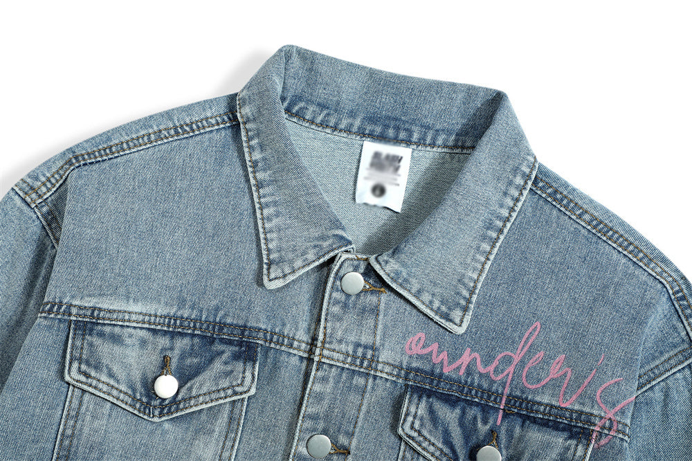 Modern Plaid Graphic Jacket
