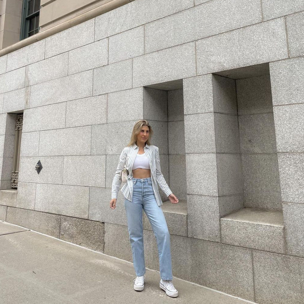 High Street Straight Jeans – Women