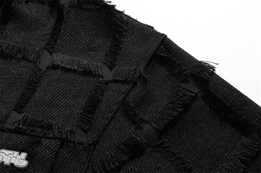 Dark High Street Tassel Jacquard Jacket