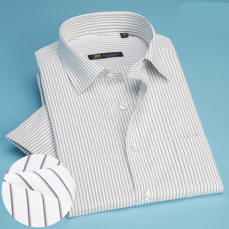 Men’s Classic White Business Formal Shirt