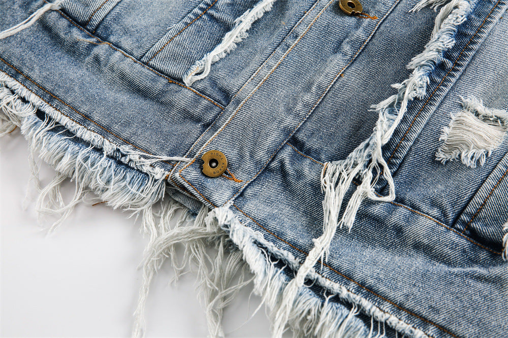 Old Wash Cat Beard Denim Jacket