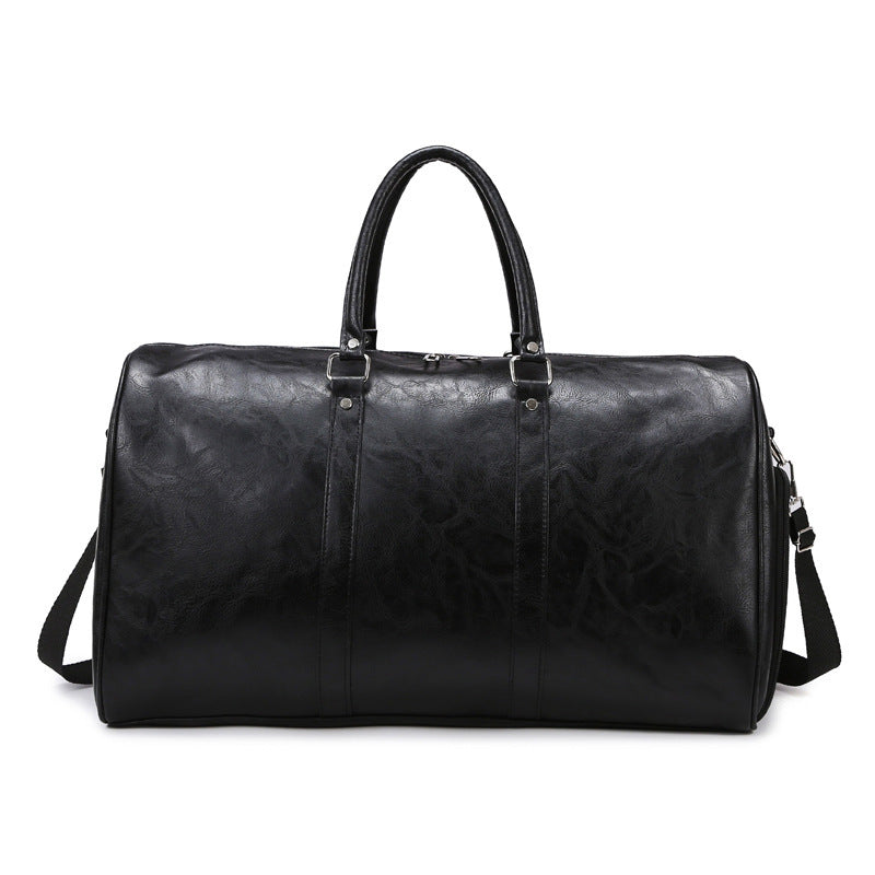 Cylinder Leather Yoga Bag