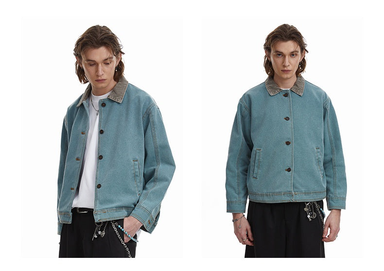 Retro Loose Workwear Jacket