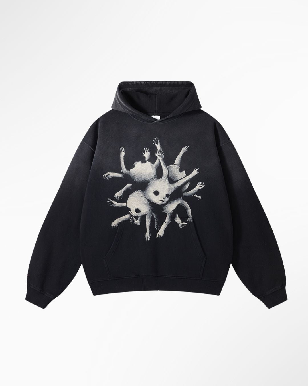 Gradient Digital Print Hoodie