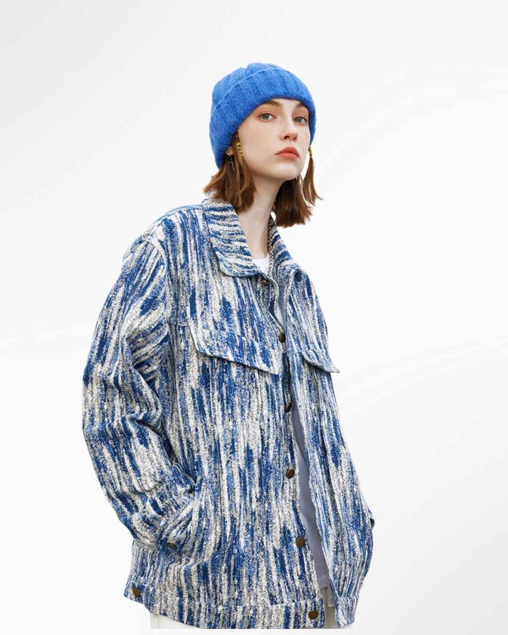 Gradient Tie-Dye Jacket