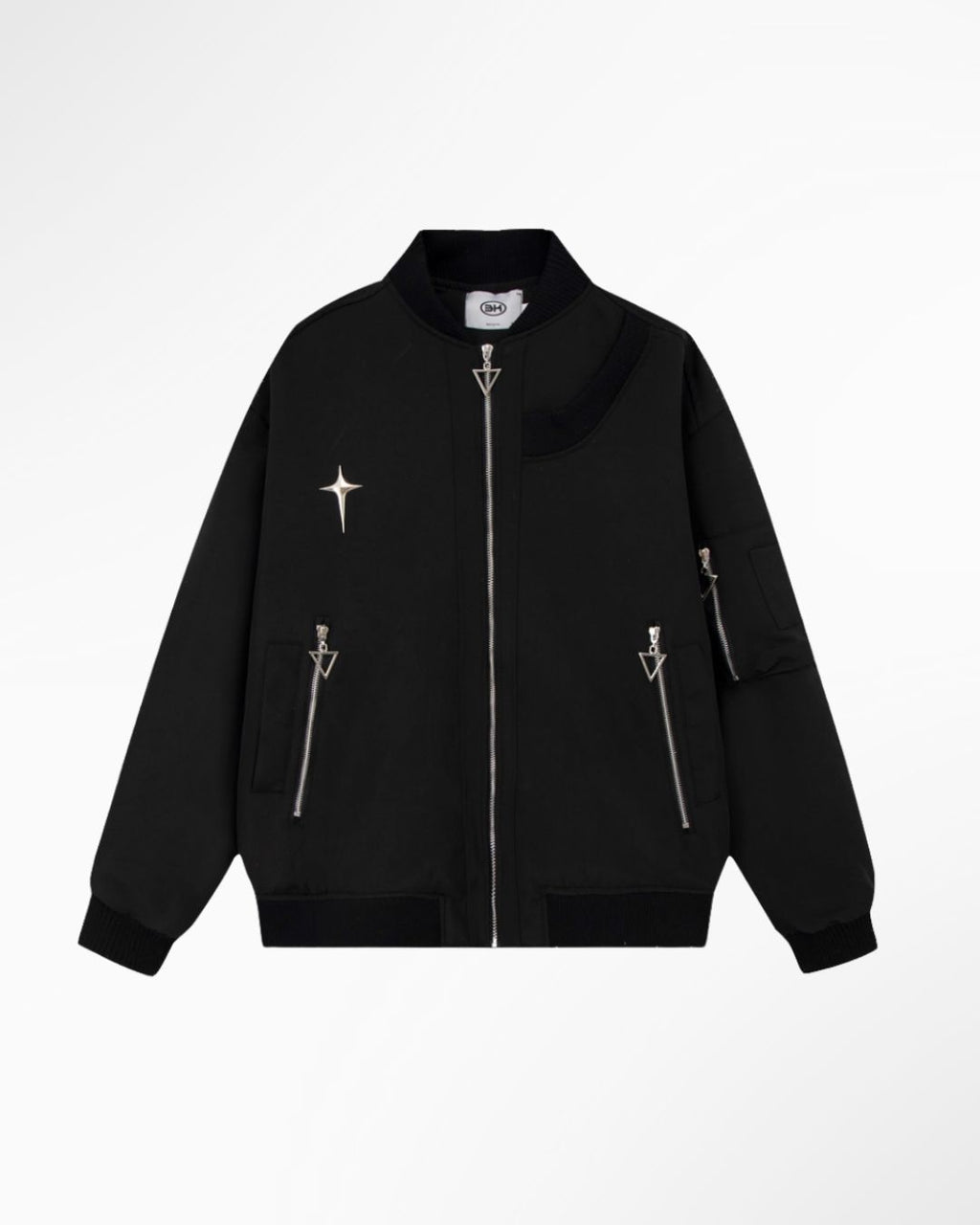 Cross Detail Flight Jacket