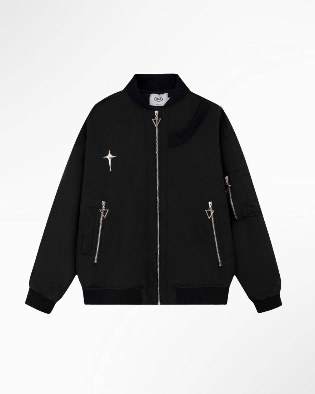 Cross Detail Flight Jacket