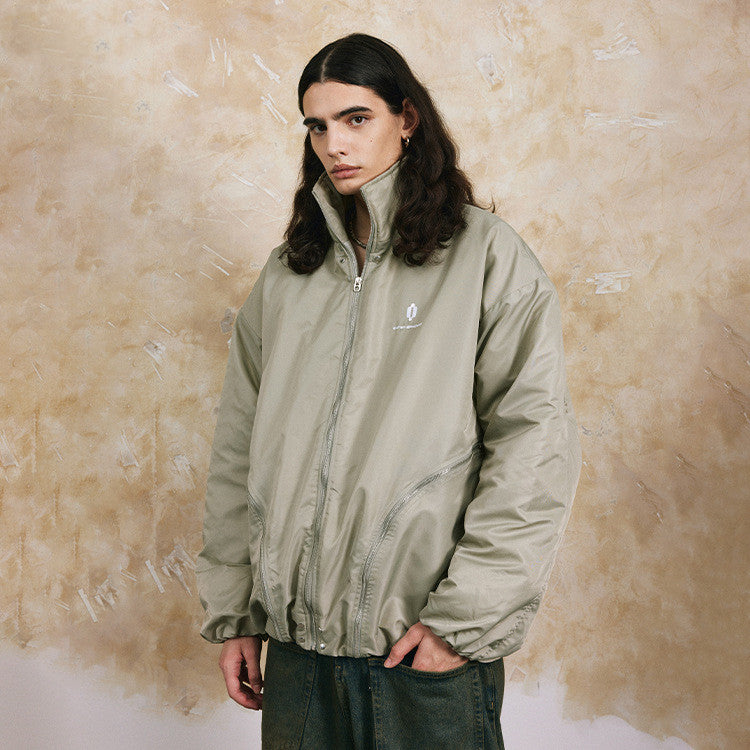 titched Detail Zip Jacket