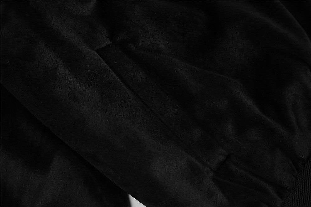 Love Embroidered Casual Suit for Men