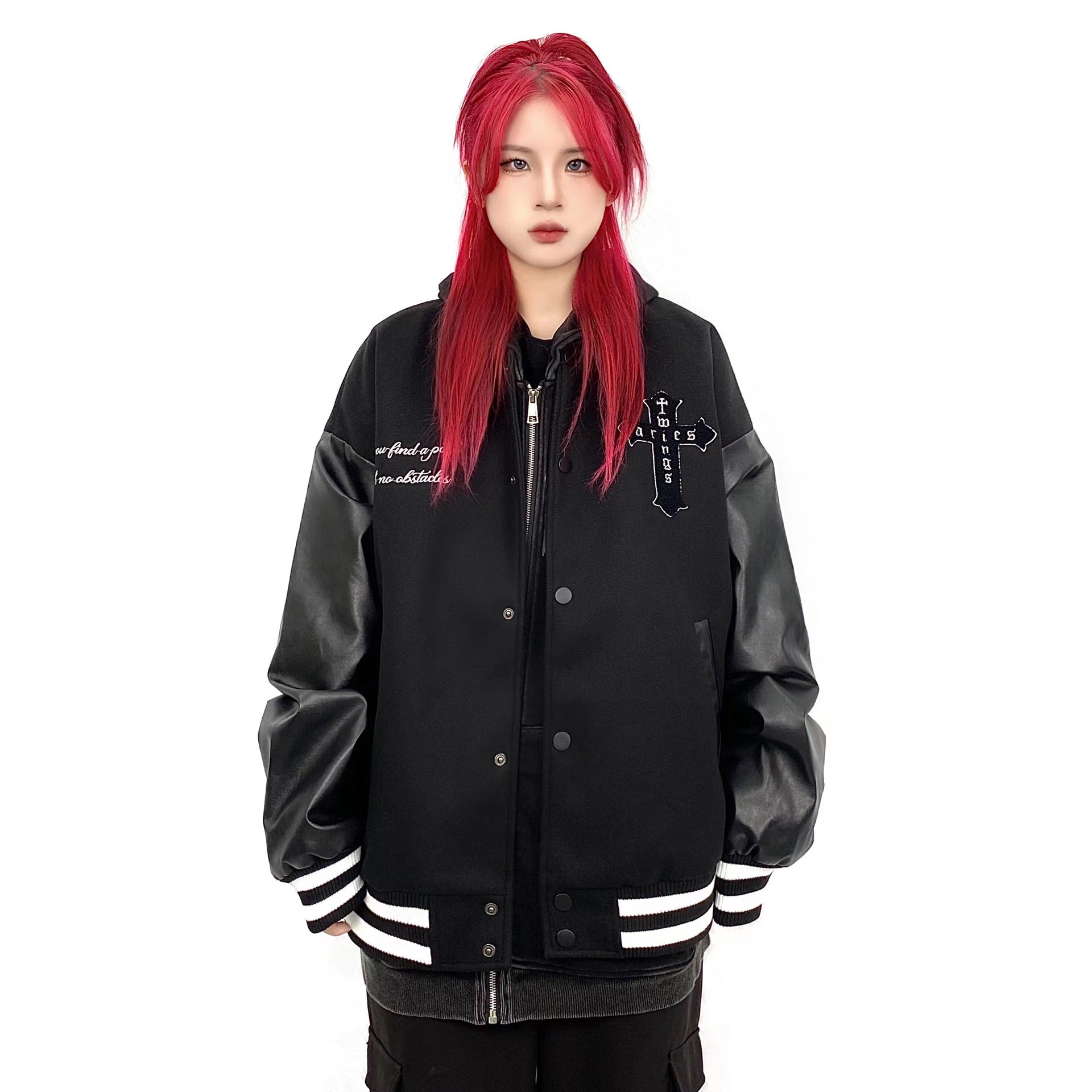 Heritage Cross-Patch Towel Embroidered Baseball Jersey