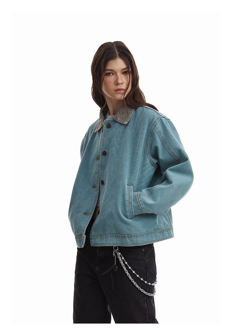 Retro Loose Workwear Jacket