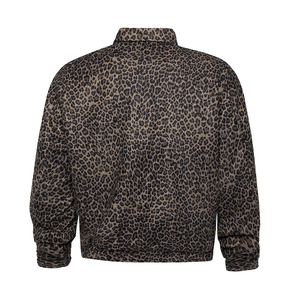 The WildLuxe Fleece Jacket Leopard Print Edition