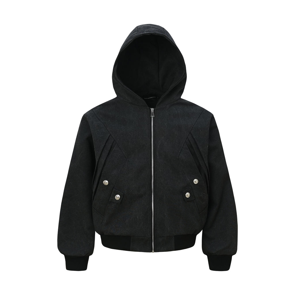 Spring Style Metal Buckle Men's Loose Jacket Trench Coat