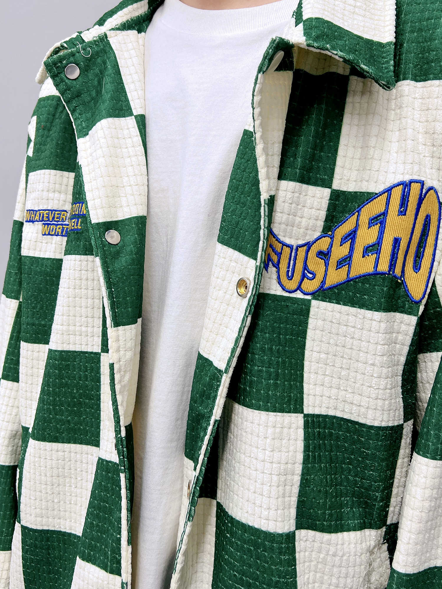 Green Lapel Jacket