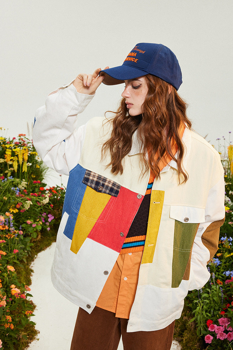 UrbanPatch Contrast Color Street Coat